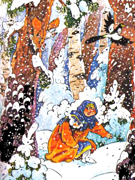 Как Бабы-Яги Новый год встречали, Русские авторы картинка 18