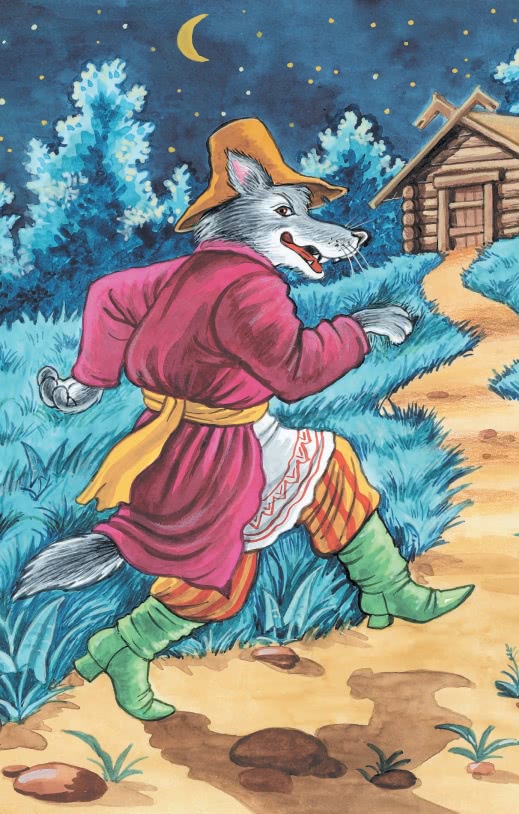 Волк на псарне, Крылов И.А. картинка 1